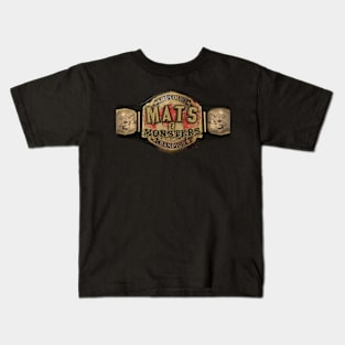 Mats and Monsters Kids T-Shirt